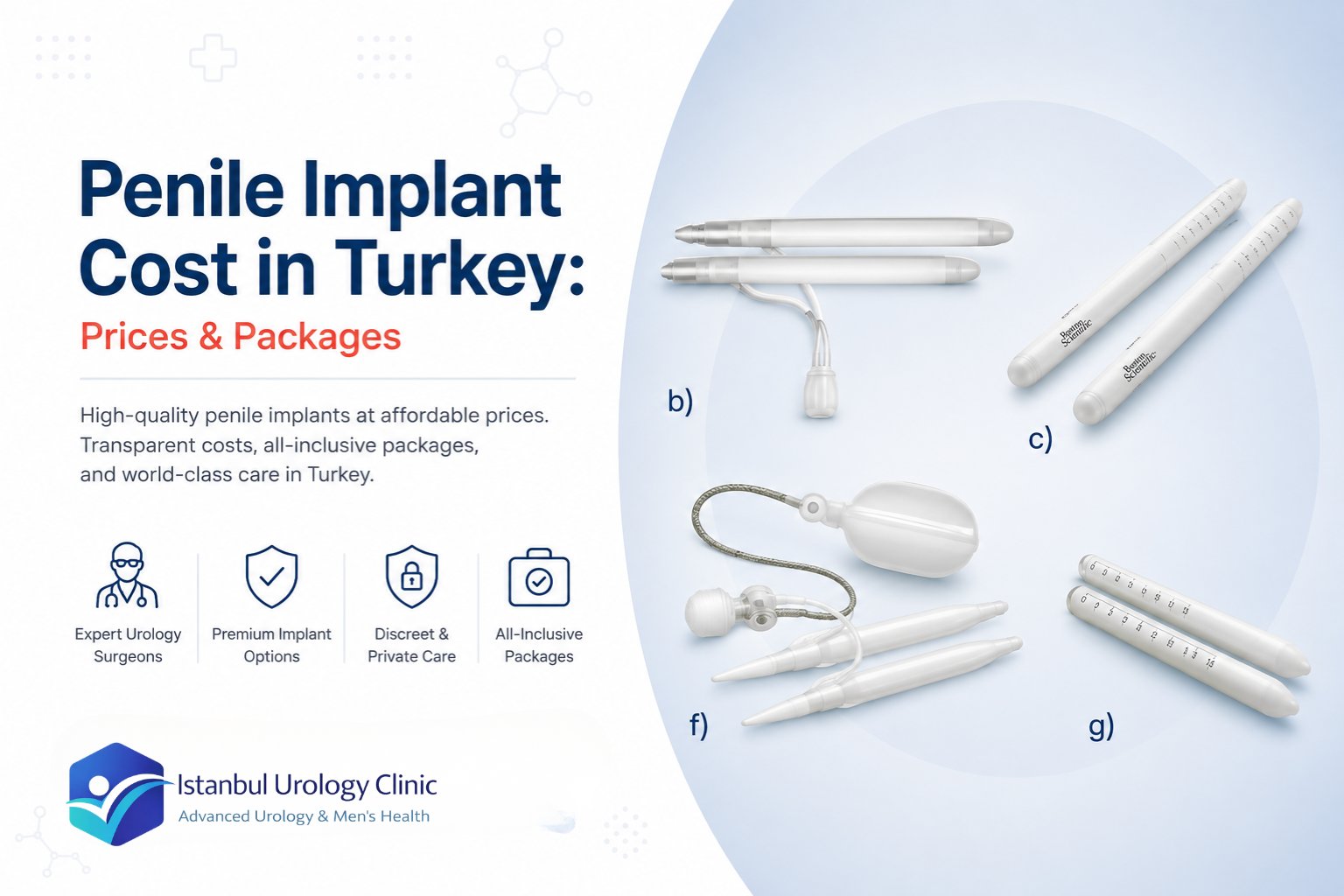 Penile Implant Cost in Turkey: Prices & Packages